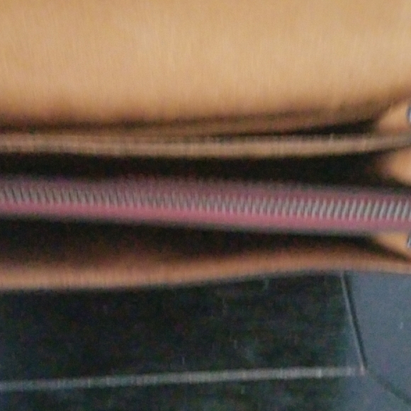 Coach Orange and Brown Crossbody Bag - Picture 10 of 13